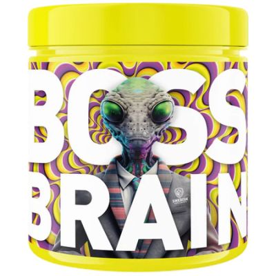 SWEDISH Supplements  Boss Brain | Nootropic with Bacopa, Rhodiola & Lion's Mane  [225 грама, 25 Дози]