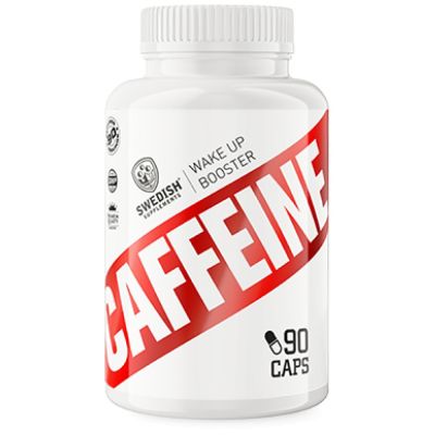 SWEDISH Supplements  Caffeine 200 mg  [90 капсули, 90 Дози]