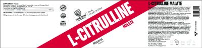 SWEDISH Supplements  Citrulline Malate  [250 грама, 50 Дози]