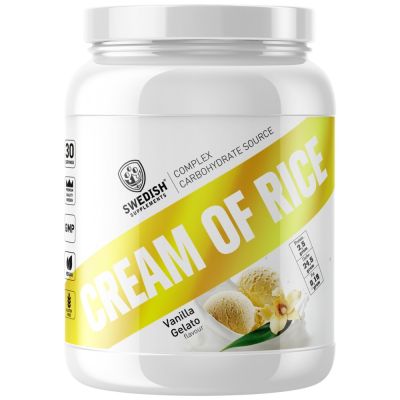 SWEDISH Supplements  Cream of Rice | Complex Carbohydrate Source  [1000 грама, 30 Дози]