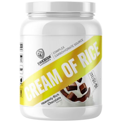 SWEDISH Supplements  Cream of Rice | Complex Carbohydrate Source  [1000 грама, 30 Дози]