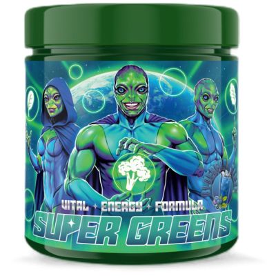 SWEDISH Supplements  Super Greens  [250 грама, 50 Дози]