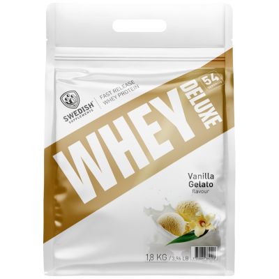 SWEDISH Supplements  Whey Protein Deluxe  [1800 грама, 54 Дози]
