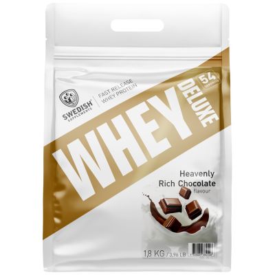 SWEDISH Supplements  Whey Protein Deluxe  [1800 грама, 54 Дози]
