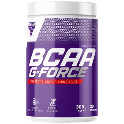 Trec Nutrition  BCAA G-Force | BCAA + Glutamine Powder  [300 грама, 30 Дози]