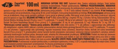 Trec Nutrition  Boogieman Shot | Caffeine Free Pre-Workout  [100 мл, 1 Доза]