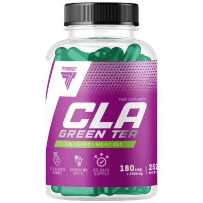 Trec Nutrition  CLA + Green Tea  [180 Гел капсули]