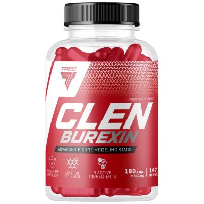 Trec Nutrition  ClenBurexin | Thermogenic Fat Burner  [180 капсули, 90 Дози]