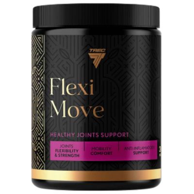 Trec Nutrition  Flexi Move | Women's Beauty & Joint Formula with Collagen, Glucosamine, MSM, Chondroitin & Hyaluronic Acid  [300 грама, 20 Дози]