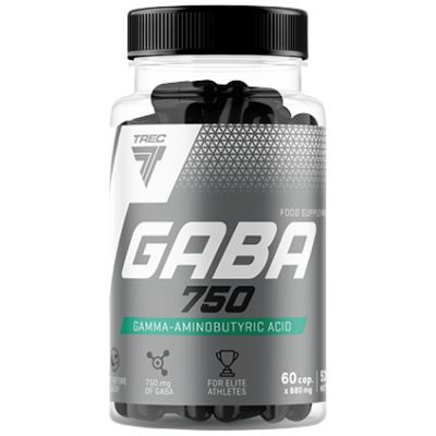 Trec Nutrition  GABA 750 mg  [60 капсули, 60 Дози]
