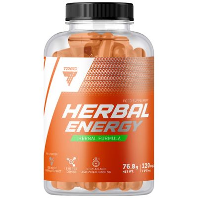 Trec Nutrition  Herbal Energy  [120 капсули, 60 Дози]