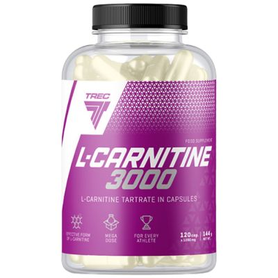 Trec Nutrition  L-Carnitine 3000 Caps  [60 капсули, 20 Дози]