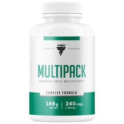Trec Nutrition  MultiPack | Advanced Daily Multivitamin  [240 капсули, 120 Дози]