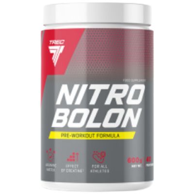 Trec Nutrition  Nitrobolon | Stimulant-Free Pre-Workout  [600 грама, 40 Дози]