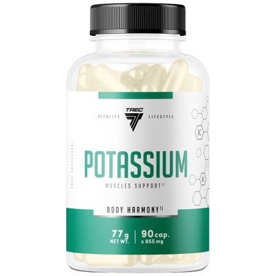 Trec Nutrition  Potassium 400 mg  [90 капсули, 90 Дози]