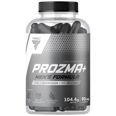 Trec Nutrition  ProZMA+ Men's Formula | ZMA + D-Aspartic Acid  [90 капсули, 90 Дози]