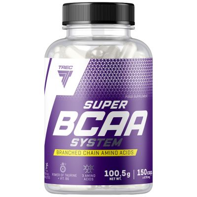 Trec Nutrition  Super BCAA System Caps  [150 капсули, 30 Дози]
