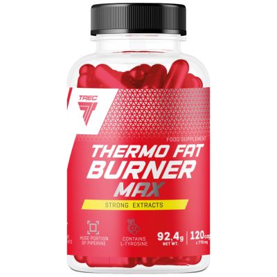 Trec Nutrition  Thermo Fat Burner Max | Strong Extracts  [120 капсули, 60 Дози]