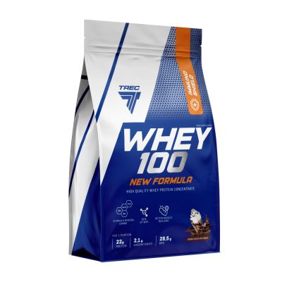 Trec Nutrition  Whey 100 | High Quality Whey Protein Concentrate with Immuno Shield  [700 грама, 23 Дози]