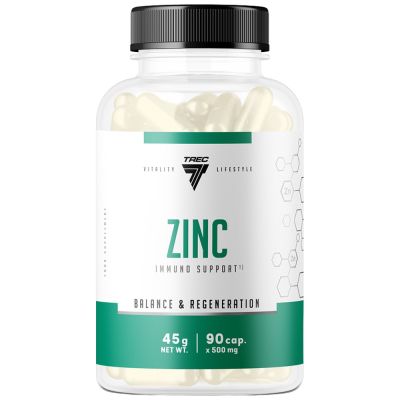 Trec Nutrition  Zinc Gluconate 15 mg  [90 капсули, 90 Дози]