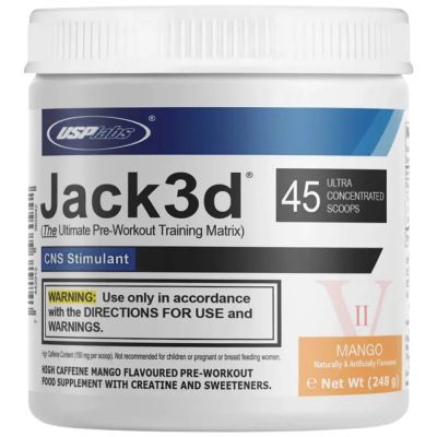 USP Labs  Jack3d - Advanced Formula  [250 грама, 45 Дози]